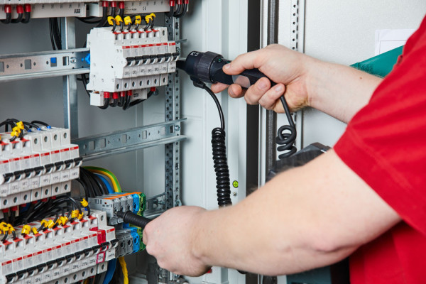 Prüfung vor Ort Diagramm AB