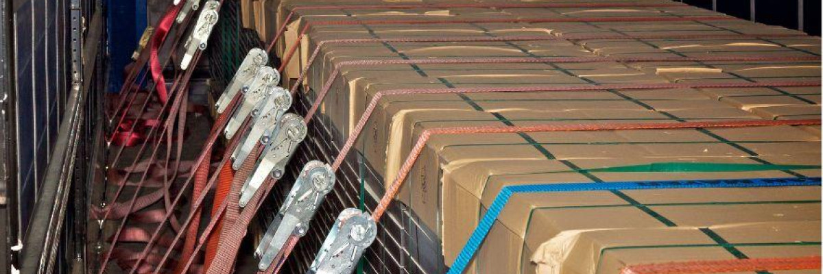 Ladungssicherung auf Fahrzeugen