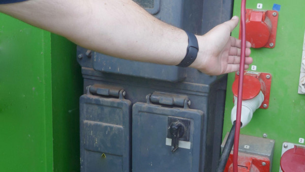 Prüfung von Baustromverteilern